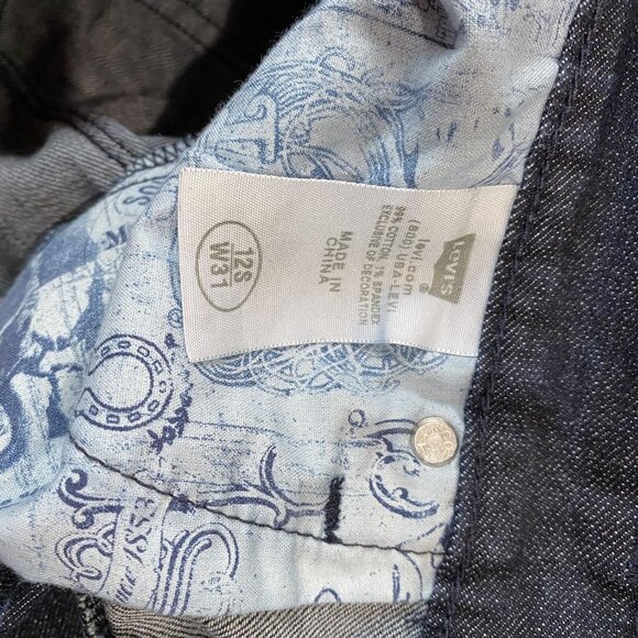 Levi's Jeans Womens Sz 12S Blue 522 Stretch Bootcut Low-Rise 5-Pocket Design - Picture 6 of 12